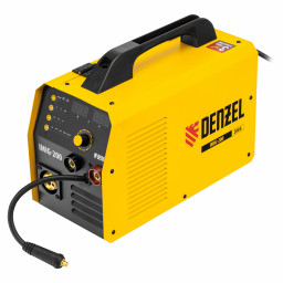 Аппарат инвертор. полуавтомат. cварки IMIG-200, 200 А, ПВ 60%, катушка 5 кг Denzel