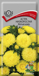 Астра низкорослая Желтый ковер 0,2гр Поиск