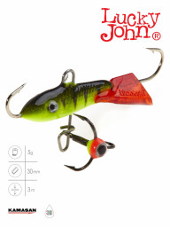 Балансир Lucky John CLASSIC 3 с тр. 30мм/31RT блистер