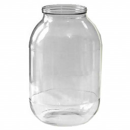Банка стеклянная 2л под закатывание (9шт) поштучно