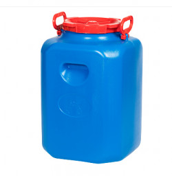 Бочка 50 л. квадратная цветная