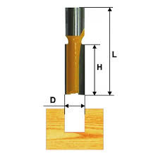 Фреза ф 24*25  в 8 мм пазовая прямая ЭНКОР