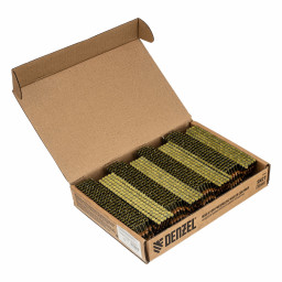 Гвозди для пнев. нейлера (крашен.) длина - 50 мм, диам. - 2,9 мм, 2000 шт. Denzel