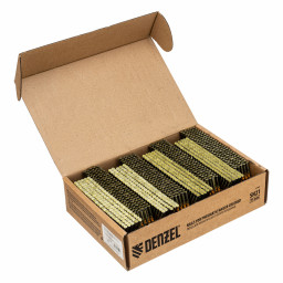 Гвозди для пнев. нейлера (крашен.) длина - 75 мм, диам. - 3,05 мм, 2000 шт. Denzel