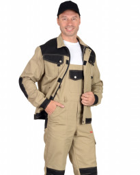 Куртка Вест-Ворк беж. с черн.