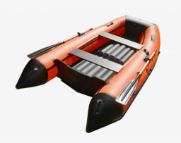 Лодка ORCA, Оранжевый/Черный 285НДНД