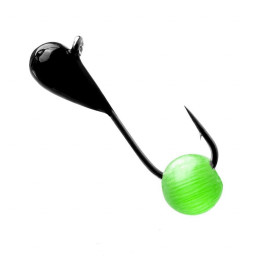 Мормышка вольф. Кошачий глаз 0,5гр капля d3,2 зеленый Premier Fishing (10шт/уп)