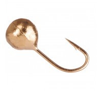 Мормышка вольф Шар с отв. 4,5мм 0,95гр Cu Helios