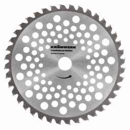 Нож для триммера 230х25,4 40 зубьев Kronwerk