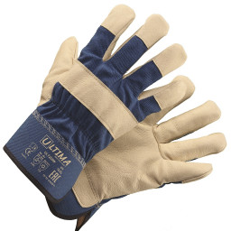 Перчатки 255W комбинированные кожаные утепленные