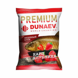Прикормка DUNAEV-PREMIUM 1 кг Карп-Сазан Клубника