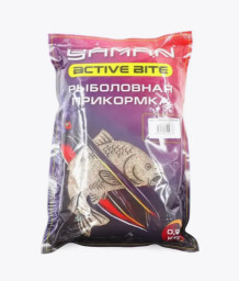 Прикормка Yaman Active Bite Лещ (жареные семечки), цв. микс, 900 г
