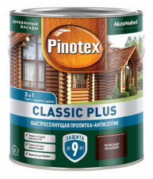 Пропитка-антисептик Pinotex Classic Plus 3в1 Палисандр 2,5л