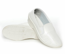 Сабо (туфли) женские белые