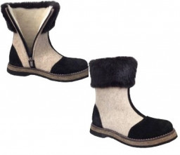 Сапоги зимние женские с замком Югра Оникс