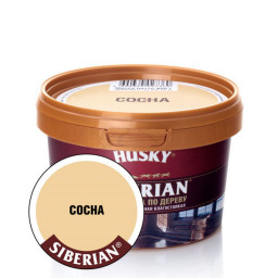 Шпатлевка по дереву Хаски сосна -20 градусов 0,4кг