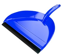 Совок для мусора пласт. с резинкой ПРЕМИУМ