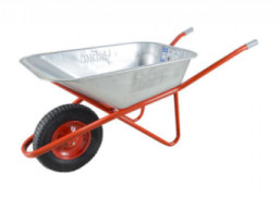 Тачка строительная одноколесная усиленная ЧИБИС 110л/200кг 6418Н