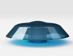 Термошайба 4 мм синяя