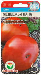 Томат Медвежья лапа 20шт Сибирский Сад