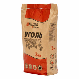 Уголь березовый, 3 кг Camping Palisad