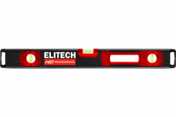 Уровень пузырьковый 600 мм 3 глазка зеркальный глазок ELITECH HD
