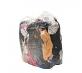 Ветошь трикотаж цветной  первый сорт (импорт) (1 брикет-10кг)