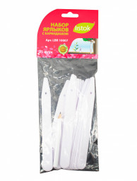 Ярлык LISTOK L 15,2 см 25 шт