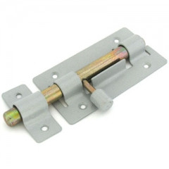 Засов Киров Секрет ЗД-01 серый металлик круглый